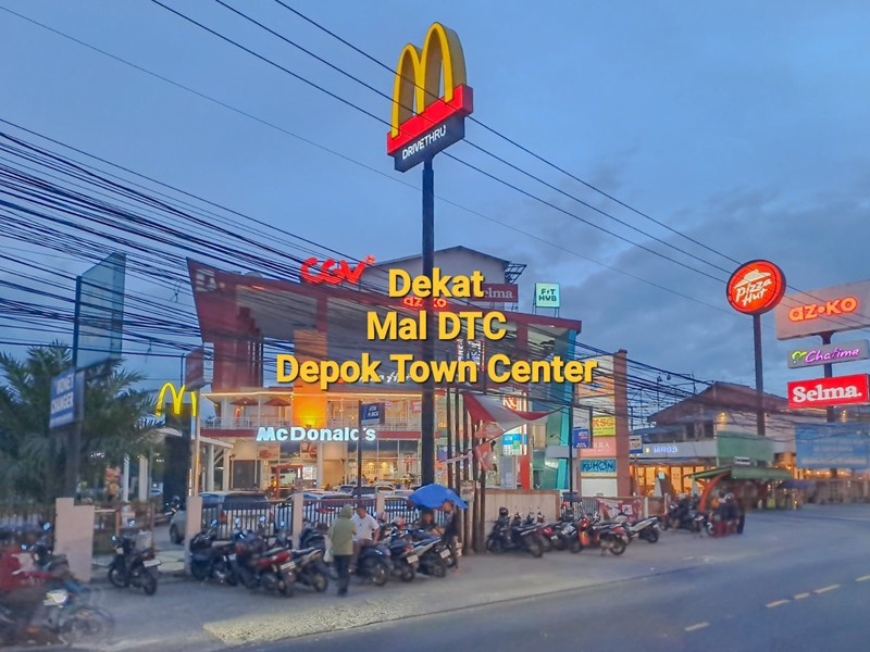 Ruko di Rangkapan Sawangan Cinere dekat Pancoran Mas Cimanggis 