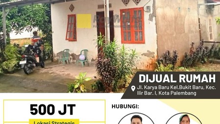 Dijual Rumah Murah di Kota Palembang