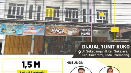 Dijual Ruko Murah di Kota Palembang