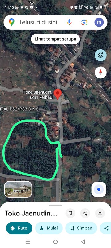 Dijual kavling di Cilejit Bogor Jawa Barat