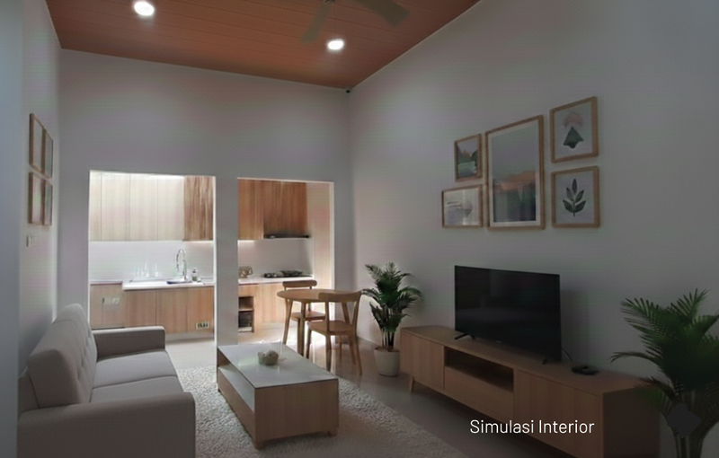 Dijual Rumah Cantik Sudah Renovasi Dekat Tol Limo 