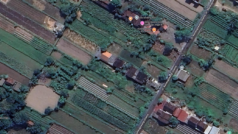 Sewa Tanah Pekarangan Strategis 1575 Meter Persegi di Ngaglik Sleman Cocok untuk Usaha & Investasi