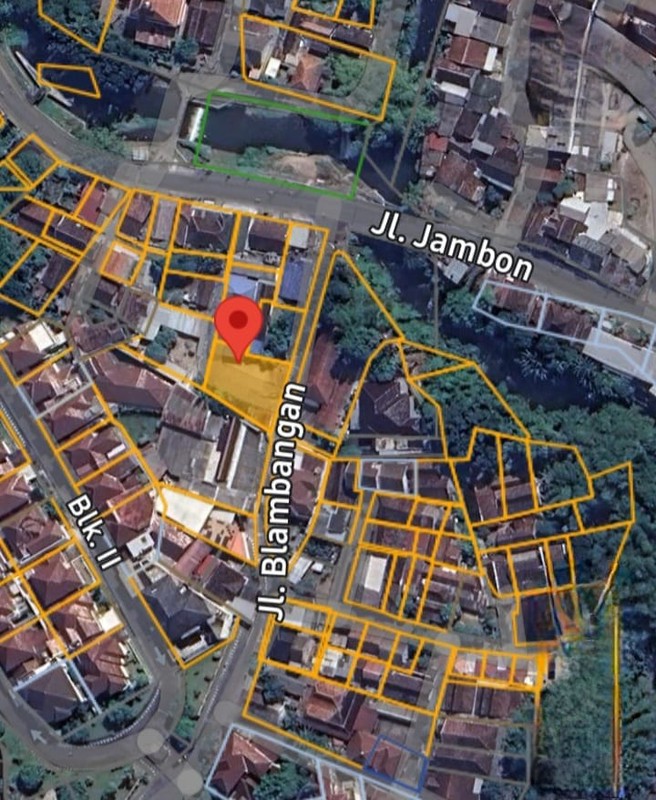 Tanah Luas 440 Meter Persegi Lokasi Strategis Dekat Jalan Jambon