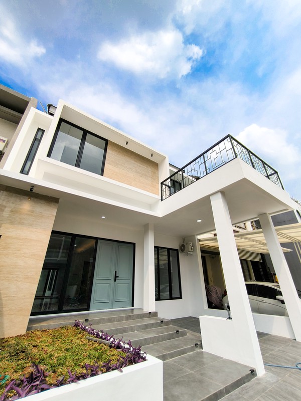 Rumah Brand New Design Modern Di Cluster Emerald Bintaro Jaya
