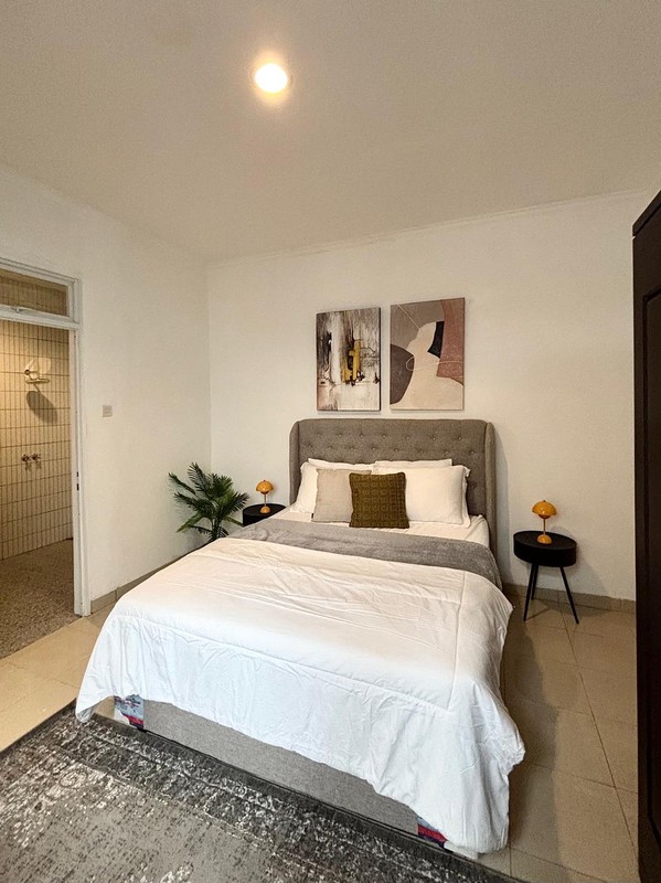 Cinere megapolitan rumah 1 lantai semi furnished siap huni cantik