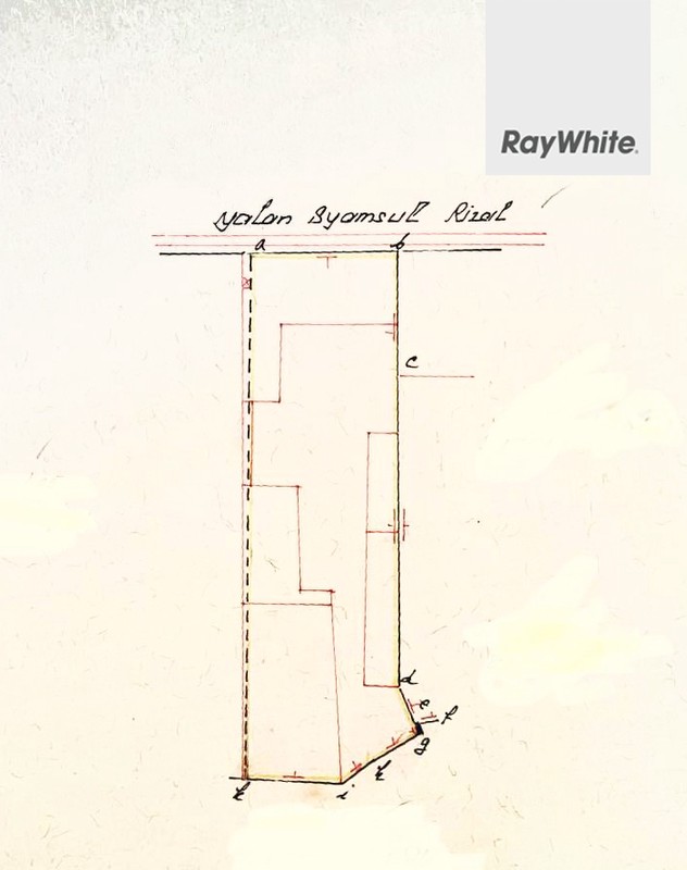FOR SALE Rumah 2 Lantai Syamsu Rizal Menteng Jakarta Pusat 