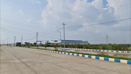Kawasan industri seluas 300HA Jatengland Industrial Park Sayung ( JIPS ) di Demak Jawa Tengah