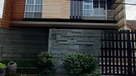 Dijual Rumah Mewah 2 Lantai Deltasari Sidoarjo Dekat Club House  