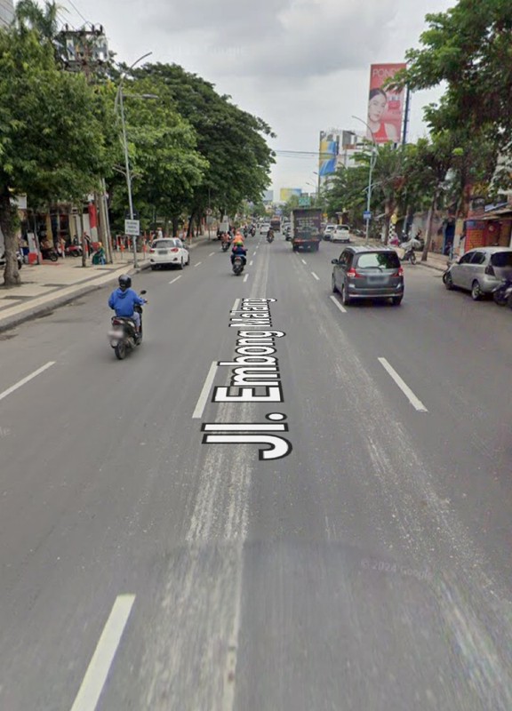 Dijual 1800 M2 Rumah Usaha Nol Jalan Embong Malang Surabaya Pusat Kota - Row Jalan.lebar 6 Mobil Luas - Komersial Area Cocok Buat Segala Usaha - Depan J W Marriot Hotel, Dekat Tunjungan Plaza, Tidar, 