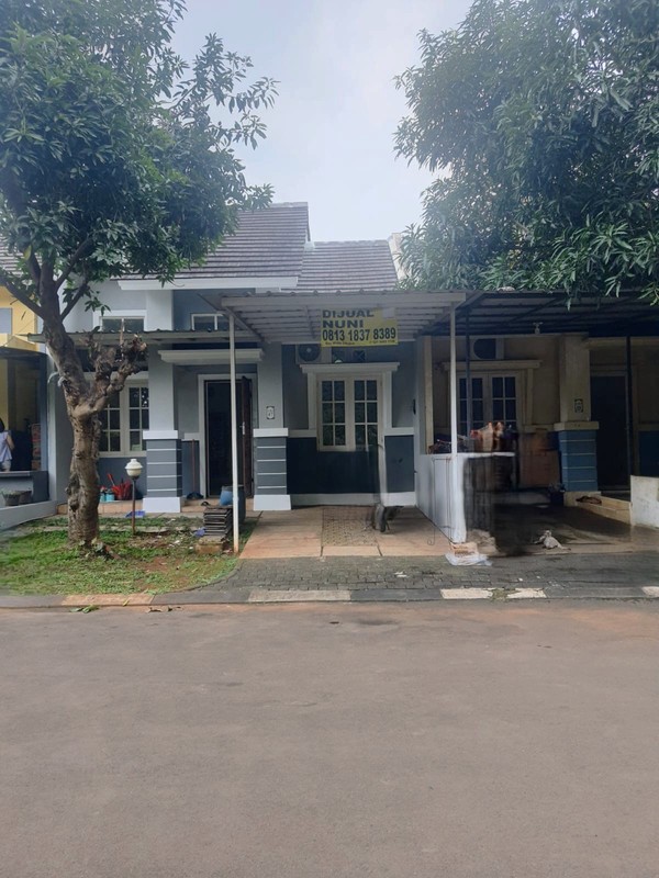 RUMAH MINIMALIS 1 LANTAI SIAP HUNI DALAM CLUSTER KOTA WISATA CIBUBUR