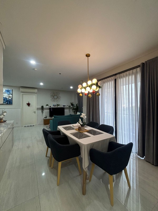 disewa apartemen furnished tinggal bawa koper LLOYD Tower S Alam Sutera type 3 BR