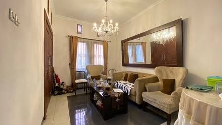 Djuanda Pondok Melati rumah luas 370 hadap jalan raya dan komplek