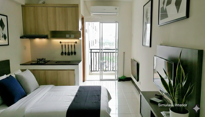 Dijual Semi-Furnished Unit Studio di Apartemen Cinere Resort
