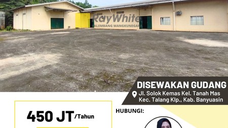 gudang sewa murah palembang 