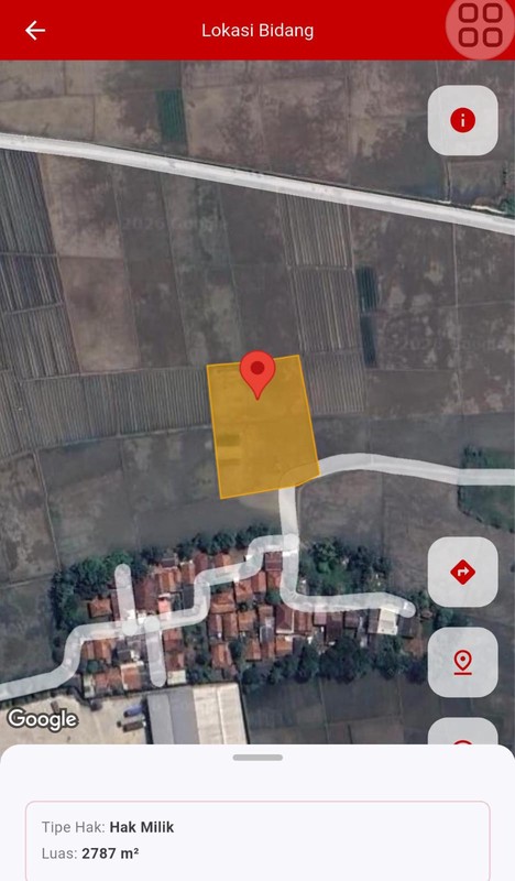 Kaveling Tanah Sawah Kampung Ilir Tunggakjati Karawang Barat