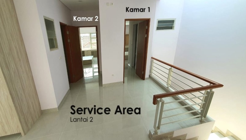 Disewa Townhouse Brand New di Radio Dalam, Kebayoran Baru - Semi Furnished, Rooftop Luas