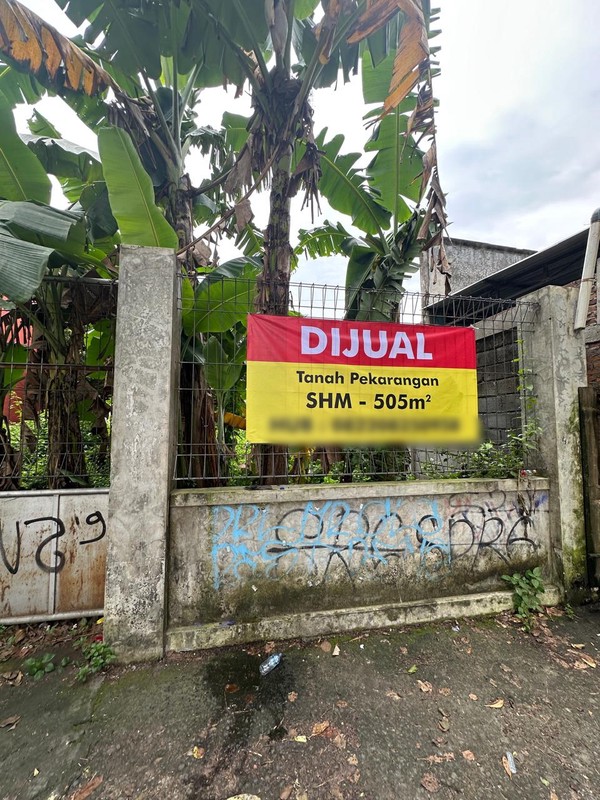 Tanah Pekarangan Strategis di Jl. Sidomoyo, Godean Area Berkembang Sleman