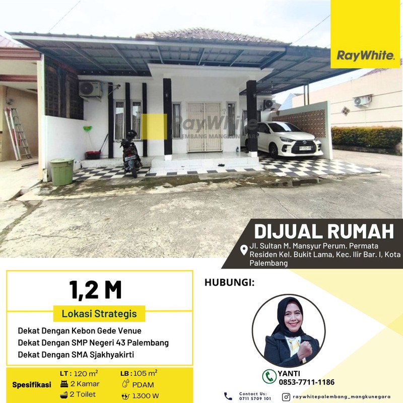 DIJUAL RUMAH CANTIK DAN FULL FURNISH