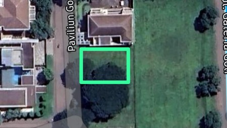 Tanah paviliun golf Citraland Surabaya barat 