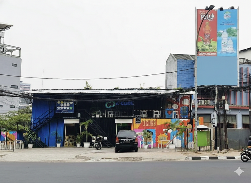Tanah Commercial - Jl Wolter Monginsidi, Jaksel - Lokasi Strategis 