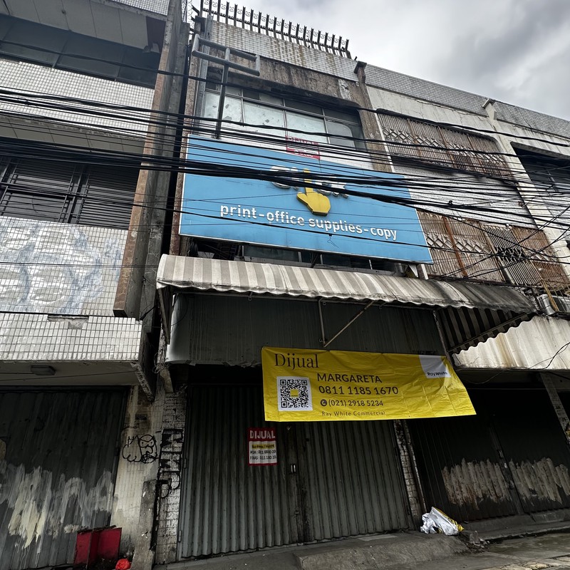 Ruko Commercial - Jl Balikpapan, Jakarta Pusat - Nego