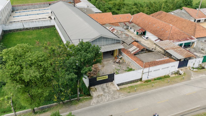 Disewakan Gudang Strategis 3825 Meter Persegi di Purbowangi, Kebumen Akses Jalan Lebar 