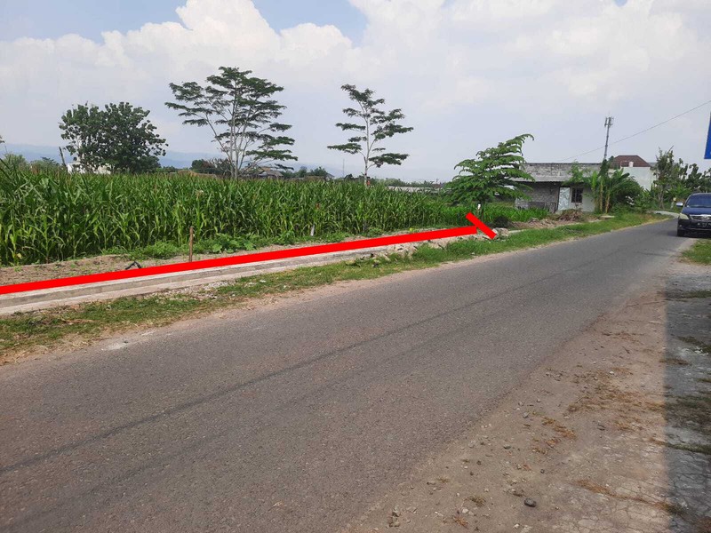 Dijual Tanah Strategis 2.205 Meter Persegi di Baturetno, Banguntapan Dekat Ring Road Timur & Pusat Kota Jogja