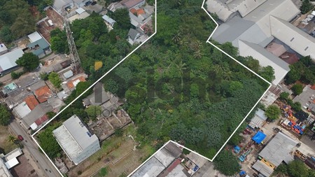 Lahan Premium Pinggir Jalan Raya  Wibawa Mukti Jati Asih