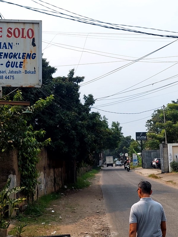 Lahan Premium Pinggir Jalan Raya  Wibawa Mukti Jati Asih