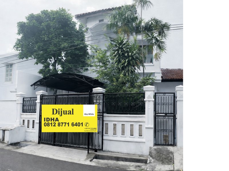 Rumah Komplek Deplu Fatmawati 2 Lantai Dekat MRT Hajinawi 