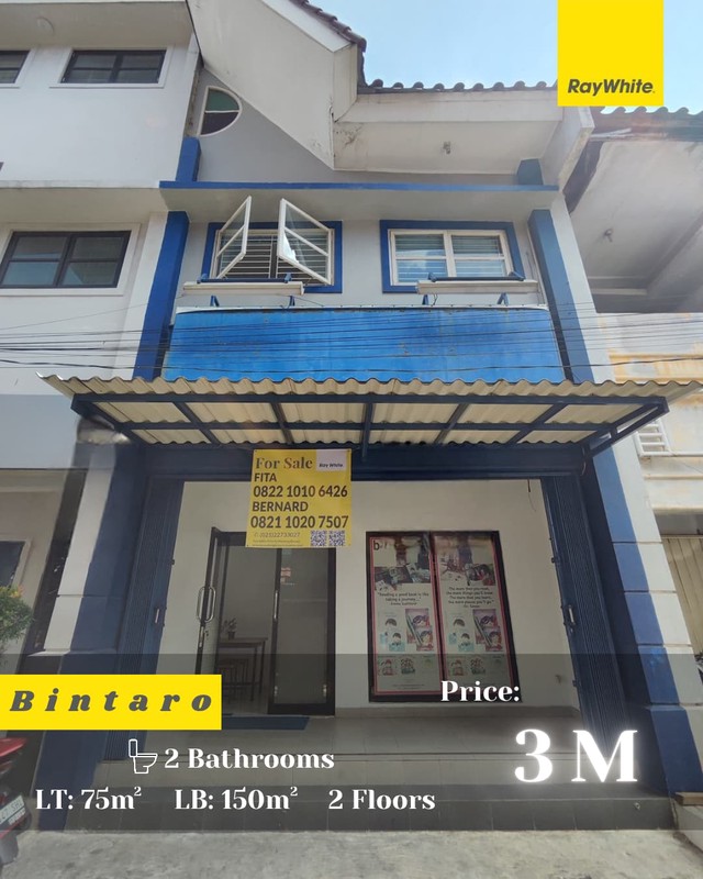 Ruko Strategis Siap Pakai Di Bintaro Jaya Sektor 3