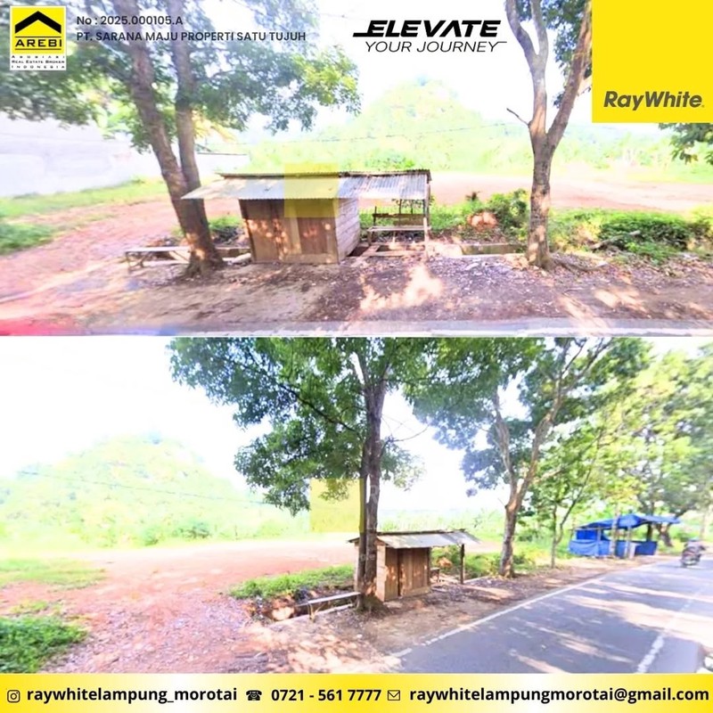 Tanah Luas 1215 dekat perumahan citra garden