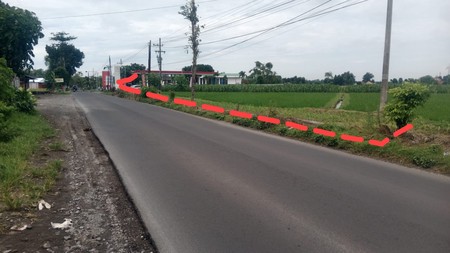 Lahan 5.320 Meter Persegi di Jalur Provinsi Blitar, Cocok untuk Bisnis Modern & Komersial, Ponggok, Blitar