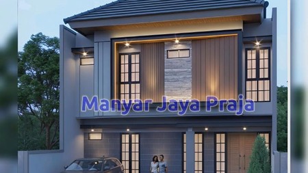 Dijual Rumah 2 lantai di Manyar Jaya Praja Surabaya