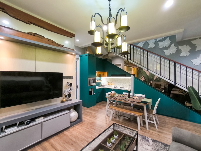 Rumah Cluster Eksklusif Dijual Cepat 2 Lantai 3 + 1 BR Hanya 2 M an Discovery Aluvia Bintaro Tangerang Selatan