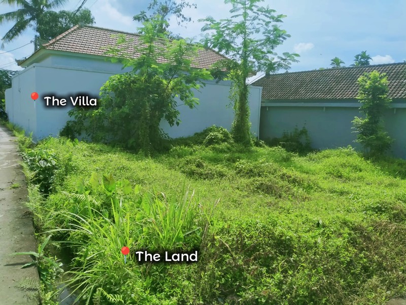Leasehold - The Ultimate Ubud Estate: 2 Bedrooms Villa + Extra Development Land to Double Your Property Potential.