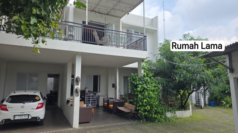 DIJUAL CEPAT 2 Rumah Tinggal Detached (nempel) di Jln.Palem, daerah Pesanggrahan, Jak Sel 