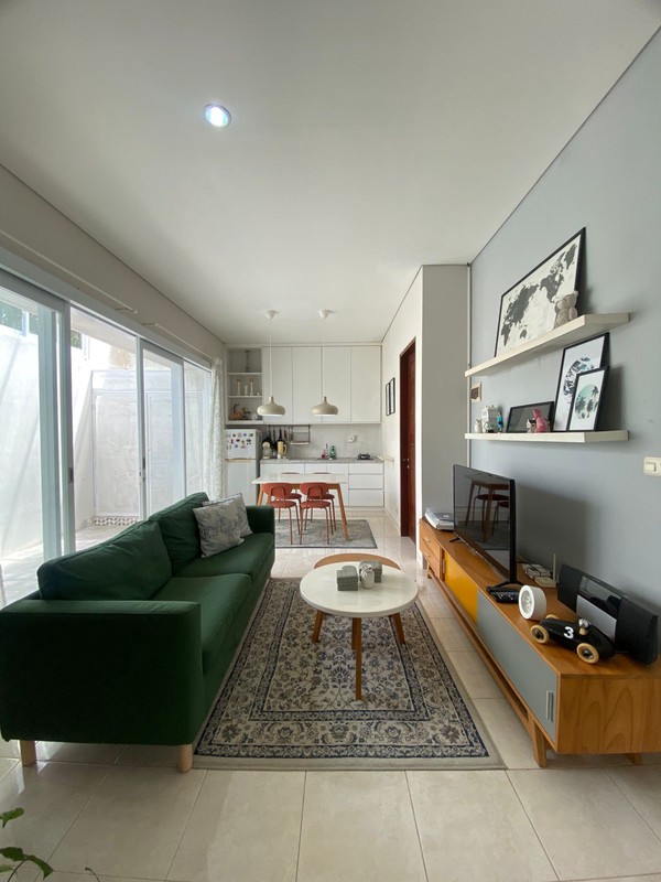 Beautiful Minimalist Fully Furnished House For Sale at Rodeo Hills Residence Jimbaran