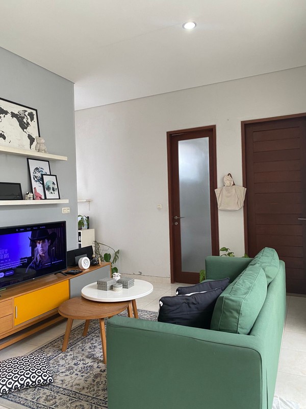 Beautiful Minimalist Fully Furnished House For Sale at Rodeo Hills Residence Jimbaran