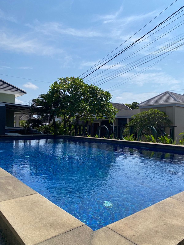 Beautiful Minimalist Fully Furnished House For Sale at Rodeo Hills Residence Jimbaran
