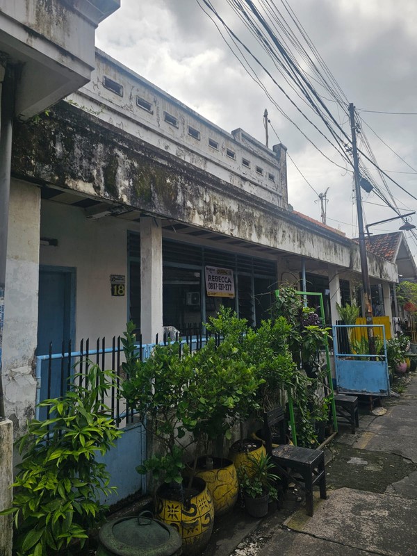 Rumah Di Bawah 1M Surabaya Pusat!!! Di Jual Rumah Hitung Tanah Di Kampung Peneleh