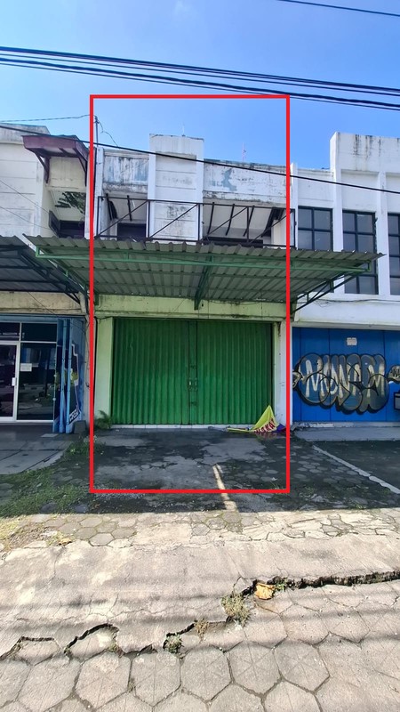 Disewakan Ruko 2 Lantai Lokasi Strategis di Jalan Wates - Kasihan Bantul 