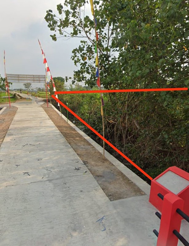 Tanah Sawah Luas 1466 Meter Persegi Lokasi Strategis di Desa Boto - Klaten