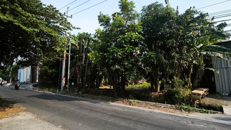 DIJUAL MURAH TANAH PINGGIR JALAN RAYA NGEMPLAK 20x30 SAMPING CITRALAND UTAMA SURABAYA