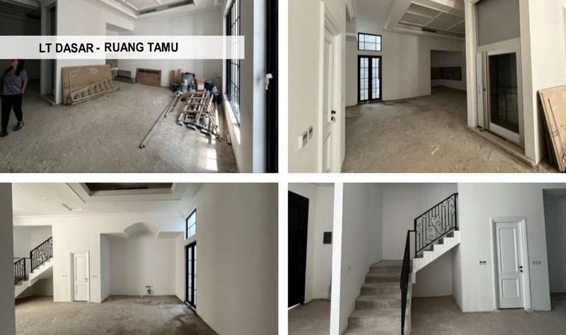Rumah Sunter 3 Lantai ada Lift
