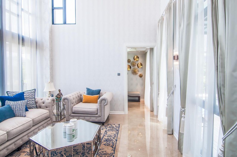 HIGH END HOUSE at NAVAPARK BSD CITY, jalan Boulevard, depan taman