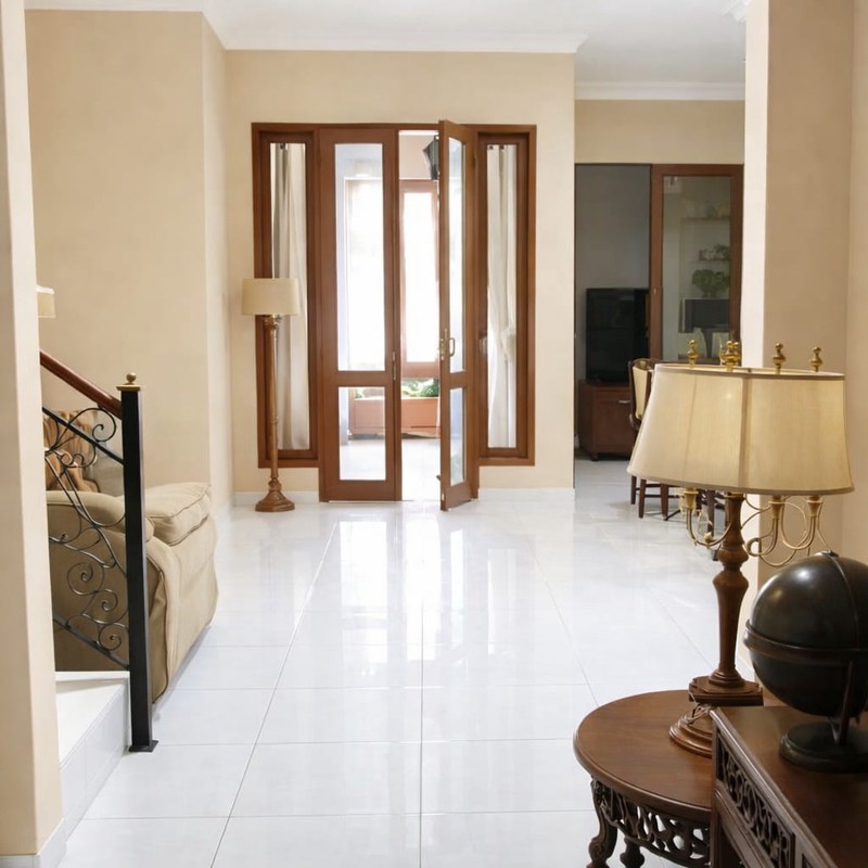 Rumah Cluster View Danau di Ciputat Dekat Stasiun Kereta Api