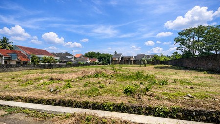 Lahan Luas 3544 Meter Persegi di Sardonoharjo, Sleman Akses Jalan 3 Meter, Lokasi Asri & Berkembang