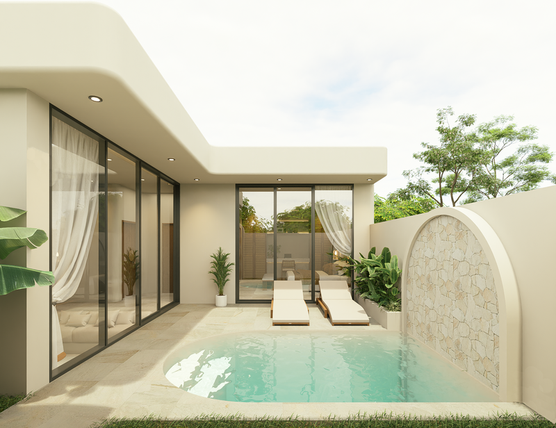 Leasehold - Your Dream Villa in Babakan - Modern Design, Prime Location, Canggu, Bali