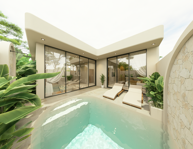 Leasehold - Your Dream Villa in Babakan - Modern Design, Prime Location, Canggu, Bali
